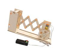 Electric Folding Security Gate Diys Science Experiment Set & Education Model Toy for Children Physics Projects Toy Physical Education Model Content Standards