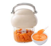 Electric Food Chopper, 350ml Non-Slip Kitchen Utensils with Handle, Meat Grinder and Small Vegetable Chopper - For Garlic, Chili Pepper, Onion, Kitchen, Home, Camping, Picnic, Travel