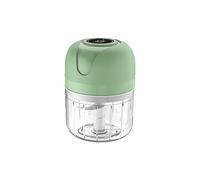 Electric Food Chopper, Wireless Mini Garlic Chopper, 250ML USB Charging Detachable Food Processor for Baby Food, Chili, Onion, Garlic, Meat