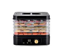 Electric Food Dehydrator Machine Professional Multi-Tier Kitchen Food Appliances Household Food Dryer with 5 Stackable Trays for Vegetables Beef Etc