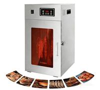 Electric Food Dehydrator with Large Capacity and Temperature Control for Drying Meat, Sausages, and Bacon