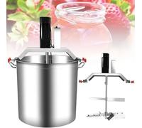 Electric Food Mixer, 50L Stainless Steel Commercial Soup Stirrer for Restaurant and Food Factory, 180W Hot Pot Seasoning Machine