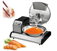 Electric Food Processor, Heavy Duty Chopper with Timer, 5.5L Stainless Steel Bowl for Efficient Shredding and Mixing of Meat and Vegetables