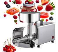 Electric Food Strainer & Sauce Maker, 450W Pure Copper Motor, Stainless Steel, Efficient Food Processing, Easy Clean, Perfect for Juicing & Sauces