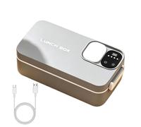 Electric Food Warmer Cordless USB Rechargeable 4 Temp Levels | Electric Food Warmer With Cordless USB Rechargeable Design And 304 Stainless Steel Inner Pot For Easy Clean Warm Meals