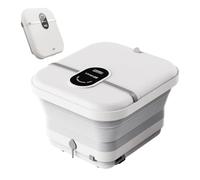 Electric Foot Bath Tub for Home - Foldable Massage Spa with Heating and Vibration | Relaxation Equipment For The Whole Family