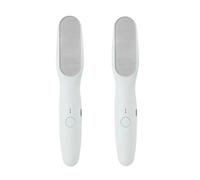 Electric Foot Callus Remover, 2025 New 2-in-1 Electric Foot File, Pedicure Set, Manicure Kit for Women, 2-Speed Rechargeable Portable Electronic Foot Callus Remover (white-2pcs)