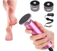 Electric Foot Callus Remover,4.8in Professional Aluminum Callus Remover for Feet,Stepless Speed with 60 Discs Callus Remover for Feet,Dead Skin Cracked Heels,Professional Electric Foot File for All