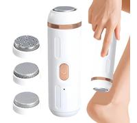 Electric Foot Callus Remover - Cordless Electric Foot Scrubber | Waterproof Professional Pedicure Callus Remover | Powerful Handheld Foot Exfoliator | Salon-Quality Heel Scrubber Ideal For Smooth, Sof