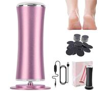 Electric Foot Callus Remover,Cordless Filer for Feet, Heavy Duty Rechargeable Automatic Remover File Pedicure Tool, Removers Shaver Sharpener Grinder(C)