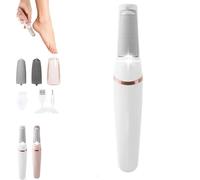 Electric Foot Callus Remover,Electric Callus Removers for Feet,3 Pro Electric Callus Remover for Feet，Removes Dry Skin for Smoother Feet, Eelectric Tool Foot File,for Dead Skin Ideal Gift(White)