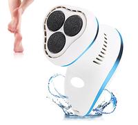 Electric Foot Callus Remover kit-Electric Foot File Pedicure Tools Built-in Vacuum,Electric vacum Foot Grinder,Professional Pedicure Tools Feet Care for Dead, Hard Cracked Dry Skin (Blue)