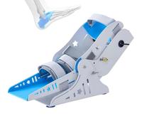 Electric Foot Drop Rehab Trainer with Remote Control, Ankle Joint Rehabilitation Equipment for Dorsiflexion & Plantar Flexion, Adjustable Angle for Progressive Home Exercise