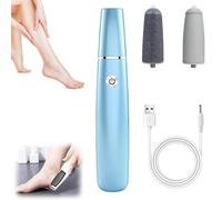 Electric Foot File, 2025 New Foot Files for Hard Skin,Hard Skin Remover Foot, Professional Electric Callus Remover for Feet Dead & Cracked Skin (Blue)