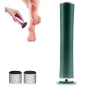 Electric Foot File, 2025 New Foot Files for Hard Skin with 60pcs Sandpaper Disk, Professional Pedicure Sets Quick Remove Pumice Stone for Feet, Callus Remover (Green)