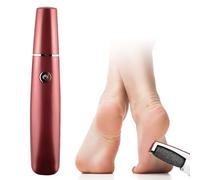 Electric Foot File, 2025 Upgrade Foot Files for Hard Skin Remover Foot, Electric Dry Dead Skin Callus Remover for Feet, Waterproof Pedicure Sets for Feet (Red)