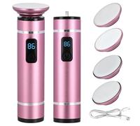 Electric Foot File Callus Remover for Feet 4 Replaceable Nano Glass Heads