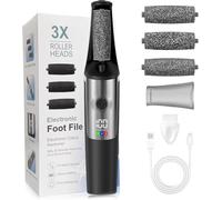 Electric Foot File, Electric Foot Callus Remover Hard Skin Remover Feet Callus, Professional Pedicure Tool for Men Women, Home Use, Rechargeable Foot File Hard Skin Remover