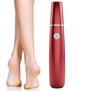 Electric Foot File for Hard Skin,Hard Skin Remover Foot,Electric Callus Removers for Feet Care,Portable Callus Removal Tool for Smoother Feet,Pedicure Tools for Heels,Pedicure for Home Use (Red)