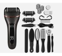 Electric Foot File Grinder Dead Hard Skin Callus Remover Feet Pedicure Tool Set