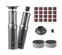 Electric Foot File Hard Skin Remover, 2 in 1 Foot Callus Remover & Nail Grinder, Electric Callus Remover Foot Grinder with LED Display & Speed Adjustable, Pedicure Tools for Dry Dead Skin