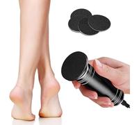Electric Foot File Hard Skin Remover Callus Grinder - 5-Speed Adjustable, Fast Dry Skin Remover for Feet with Aluminum Alloy Body, Home Pedicure Tool for Athletes, Elderly Salon Use
