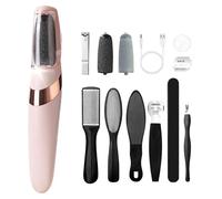 Electric Foot File, Hard Skin Remover Foot, Rechargeable Waterproof Callus Remover Pad Feet Care Kit, Professional Pedicure Sets for Feet for Dry Dead Skin Cracked Heels Calluses with Foot Scraper
