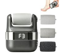 Electric Foot Grinder 3 Speeds Automatic Grinder Pedicure | Rechargeable Foot Scrubber File for Dead Hard Cracked Dry Skin Home Shower Hands Women Men Boys Girls