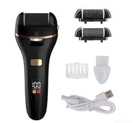 Electric Foot Grinder File Callus Dead Remover Pedicure Tool, Electric Foot Repair, 6.10x2.56 Inch Foot Grinder(Black)