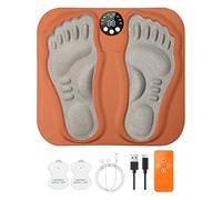 Electric Foot Massager - Stimulator Remote Control with Adjustable, Electric Doormat with Stimulation Function, Modes for Muscle Relaxation at Home on the Men Women