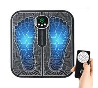 Electric Foot Massagers - 8 Modes Discomfort Relief Rechargeable | Muscle Stimulator Pad for Feet,for Home Apartment Office Daily Travel Outdoor Men Women Elderly