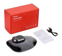Electric Foot Massagni - Risk with 3 Vibration Modes | Rechargeable and Warm USB Rechargeable Warm Arms | Relaxing Massage Tool for , Dis
