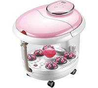 Electric Foot Spa Bath Massager,Fully Automatic Heating Footbath Massage,Thermostatic Foot Bath Barrel,Red Light Heating,Relieve Pains from Plantar Fasciitis and Tired Feet