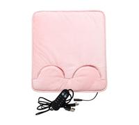 Electric Foot Warmer - 9.45 Inch USB Heated Cushion, Adjustable Heat Levels, Auto Shut- Safety Mat | Comfortable Comfort Solution for Legs, Feet, Cram