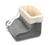 Electric Foot Warmer Heated Feet Slipper Therapeutic Pain Relief Washable Winter