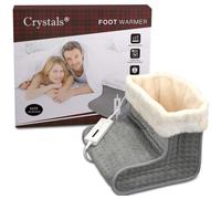 Electric Foot Warmer Heated Feet Slipper Therapeutic Pain Relief Washable Winter
