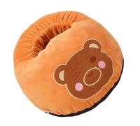 Electric Foot Warmer - Heated Foot Warmers Pad, Feet Heating Pad | Cartoon Electric Foot Massager Heater, Non-Slip Foots Warmers Slipper, Feet Heated Slippers for Women Men Under Desk Bed