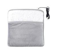 Electric Foot Warmer - Quick Soft Cover Heating Pad Feet, Heat Pad Comfort Bedroom Rest Indoor Desk Everyday Relaxation Winter Home Wellness Heated Foot Heating Soothing Gem
