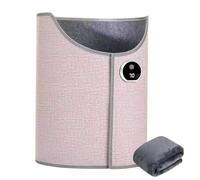 Electric Foot Warmer - Under Desk Leg Heater for Indoor Comfort | Adjustable Temperature Mini Heater with Safety Auto Shut Off, Quiet Warmth Provider, Home Office Bedroom for Study Area