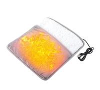 Electric Foot Warmer - USB Heated Pad with Soft Velvet Cover | Fast Heating Thermal Shoe for Home Office Bedroom | Relaxing Heating Pad