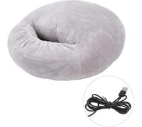 Electric Foot Warmer USB Powered 5V Safe Voltage Cotton Carbon Fiber Foot Heating Pads for Home Office Winter Use Comfortable Soft Removable Washable Design