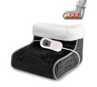 Electric Foot Warmer with 3 Heat Levels Heating Cushion for Feet Inner Lining Soft and Washable Anti-Flow for Home and Office