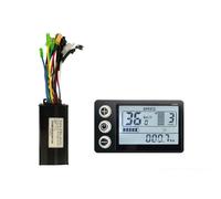 Electric for Bicycle 24V/36V/48V Sine Wave Controller Kit with LCDS866 Display, 22A 26A 30A 40A for 500W-2000W Brushless Motor, Compatible with Hall Sensor & Non-Hall Systems, for OMD No. 2 Protocol