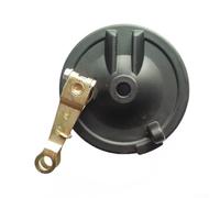 Electric For Bike Drum Brake 110mm, For Front Rear Brake Assembly with Cover, Metal Shaft Replacement for E-Scooter and Electric For, Black