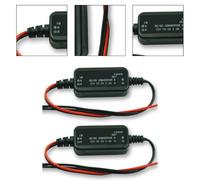 Electric for Converter Vehicles Projects. to 5v Dc-dc Step-Down Voltage Regulator Solar - 2 5a Output Ip67 Impermeable DIY 12v Carts (2-Pack)