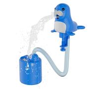 Electric Fountain Water Table Pump - 10x12cm Rechargeable Splash Toy, Continuous Mechanism, Childrens Water Play Accessory | Submersible Battery Fountain for Bathtubs Garden