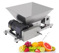 Electric Fruit and Apples Crusher,Electric Fruit Grinding Machine,Commercial Fruit, Bread, Brown Sugar Breaking Machine,tainless Steel Fruit Crushing Machine for WinePressing Brown Sugar Grinder