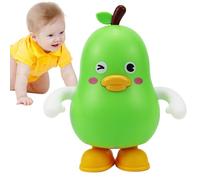 Electric Fruit Pear Toy | 12 Built-in Happy Tracks, Cartoon Fruit Interactive Toy for Girls/Boys