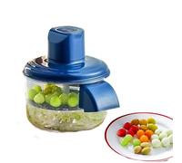 Electric Fruit Peeler, 3-in-1 Cordless Auto Garlic Peeling Machine Type-C USB Rechargeable Cordless Cherry Peeler for Small Fruit Diameter Within 4.5CM for Camping and Kitchen