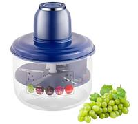 Electric Fruit Peeler, 50W Motor, 5-Blade System, 1300mAh Battery, 25-Second Auto Peeling Blue